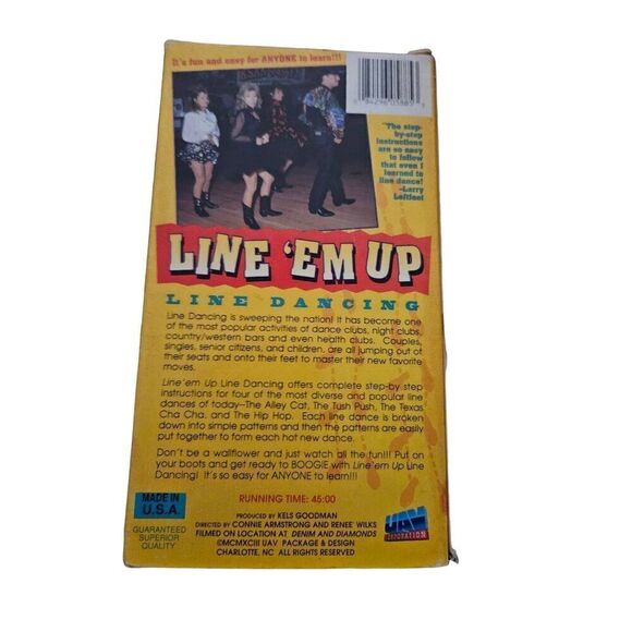 Line 'em up VHS line dancing - Picture 2 of 3